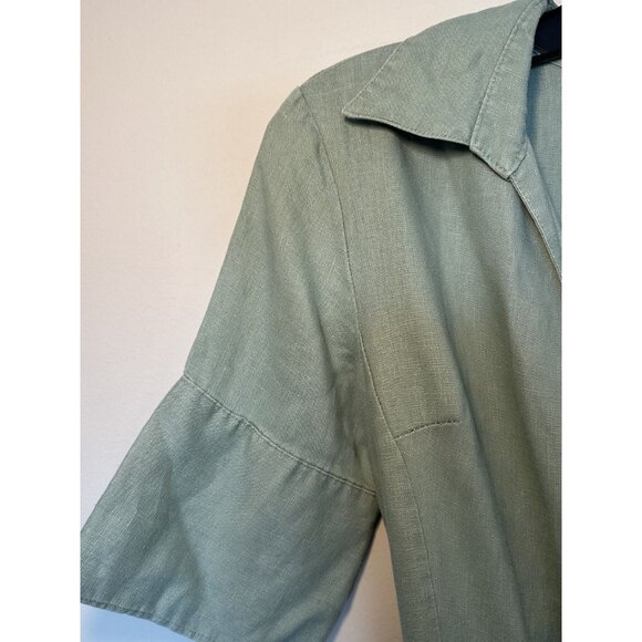 JG Hook Sage Green Dress Size 8 - Picture 5 of 7